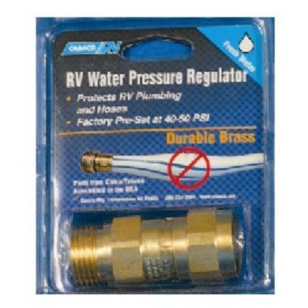 Camco BRS WTR Pres Regulator 40055